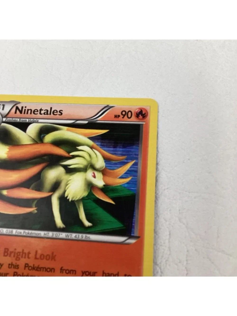 Ninetales 19/124 Dragons Exalted Pokemon TCG Holo Rare NM Condition